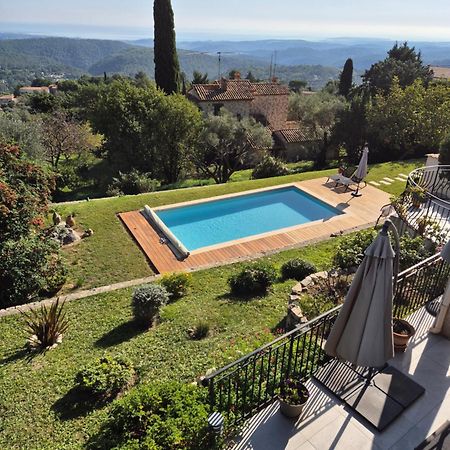 La Tourrette Bed & Breakfast Tourrettes-sur-Loup Bagian luar foto