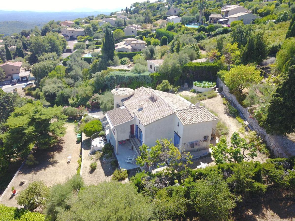La Tourrette Bed & Breakfast Tourrettes-sur-Loup Bagian luar foto