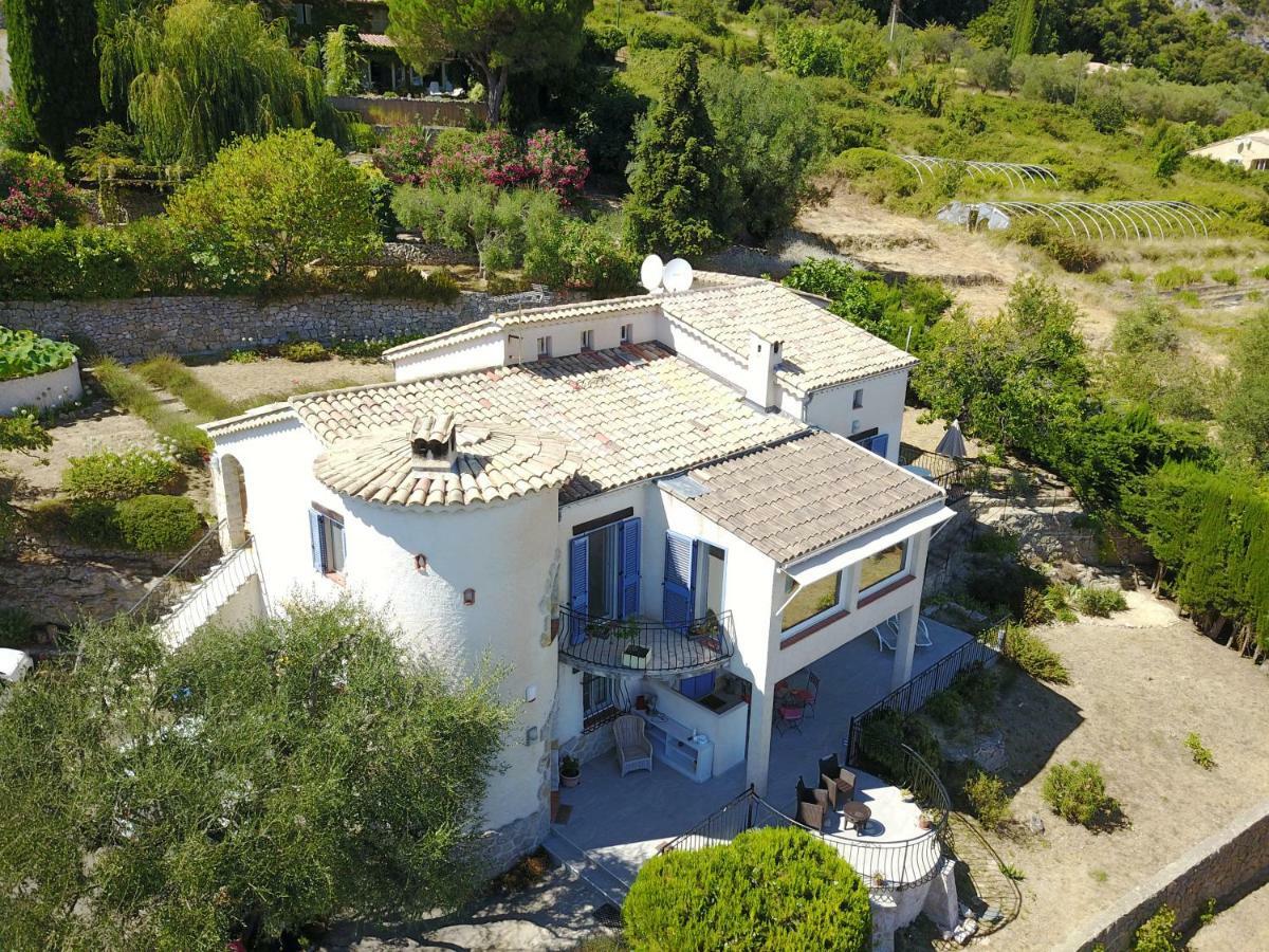 La Tourrette Bed & Breakfast Tourrettes-sur-Loup Bagian luar foto